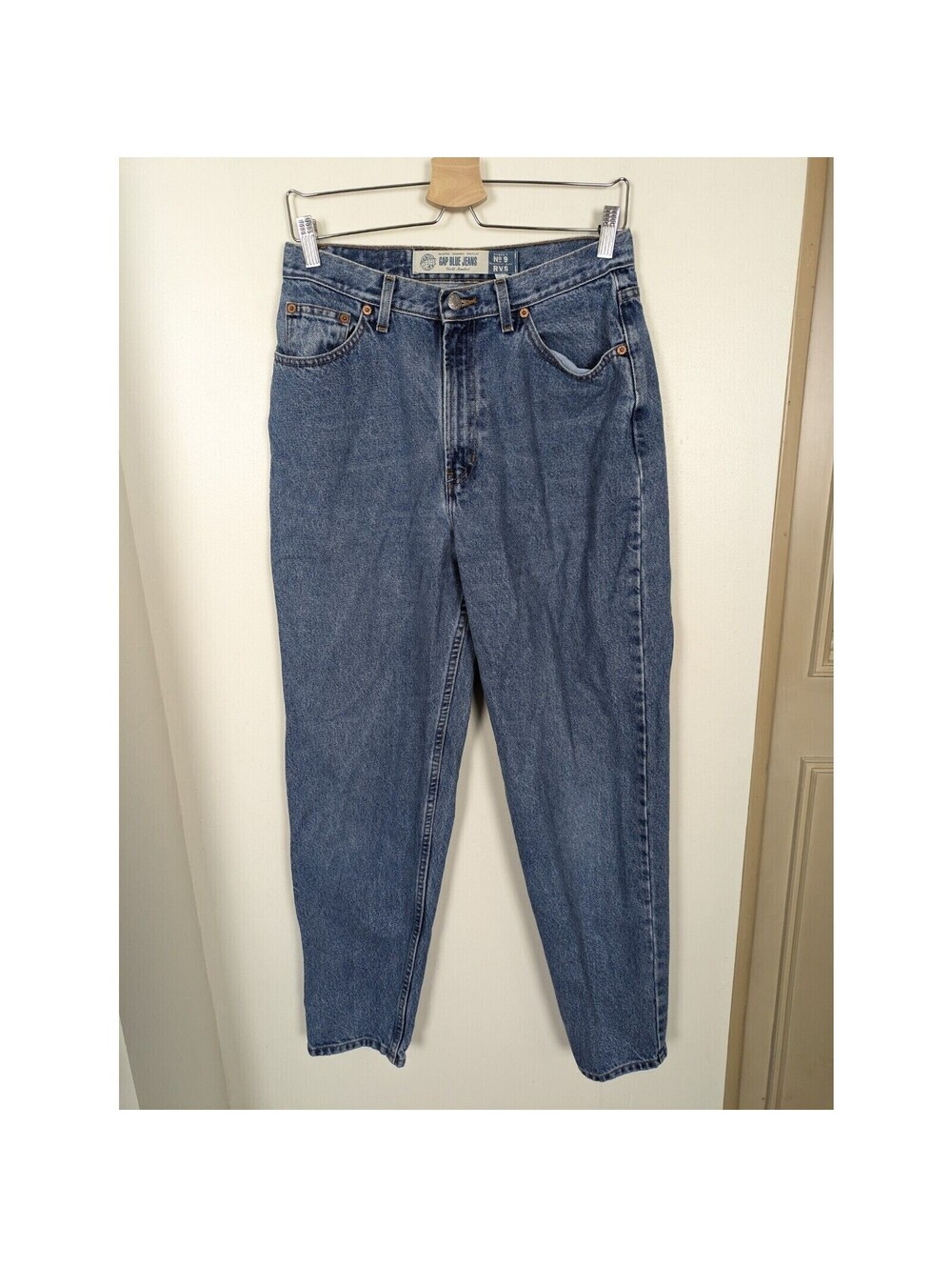 Gap Size 12 Blue Jeans Vintage Women's Reverse Fit Denim Number 9